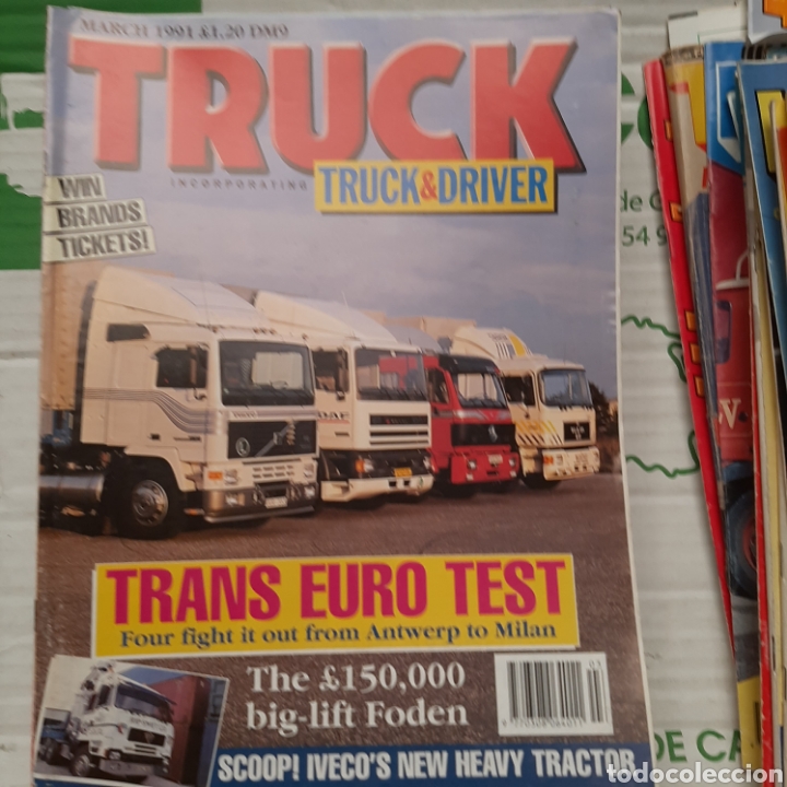 Auto: Revista truck de 1991 camion volvo