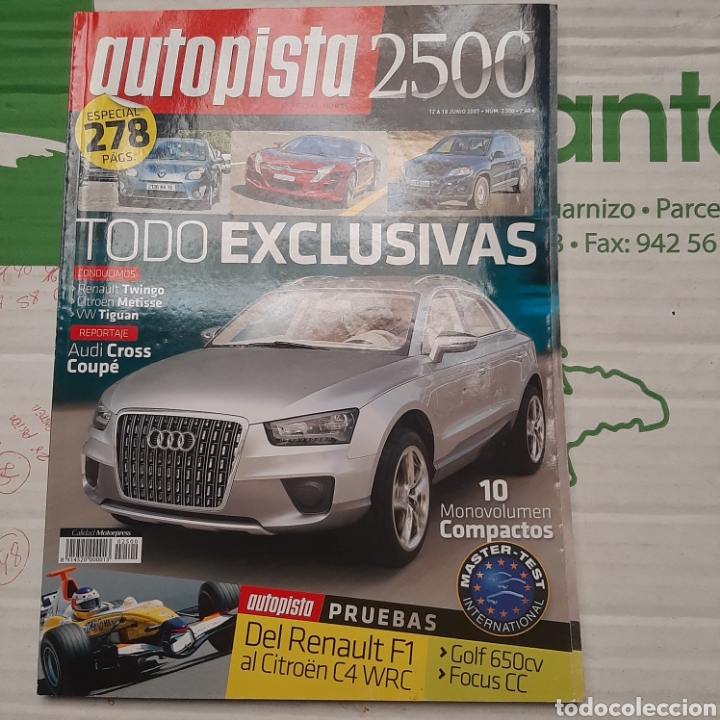 Auto: Revista especial autopista n. 2500 de 2007 automovil