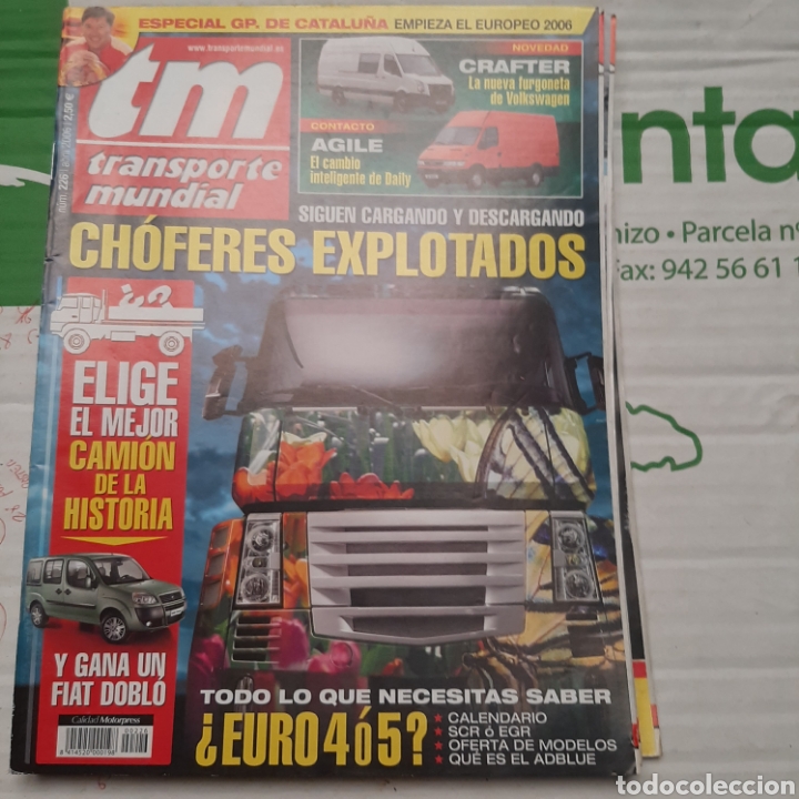 Cars: Revista transporte mundial n. 226 de 2006 camion