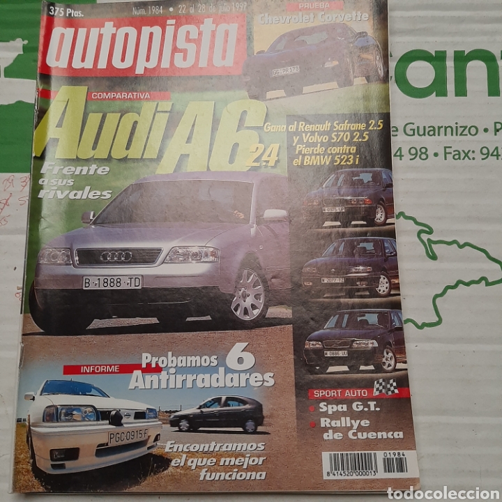 Auto: Revista autopista n. 1984 de 1997 automovil