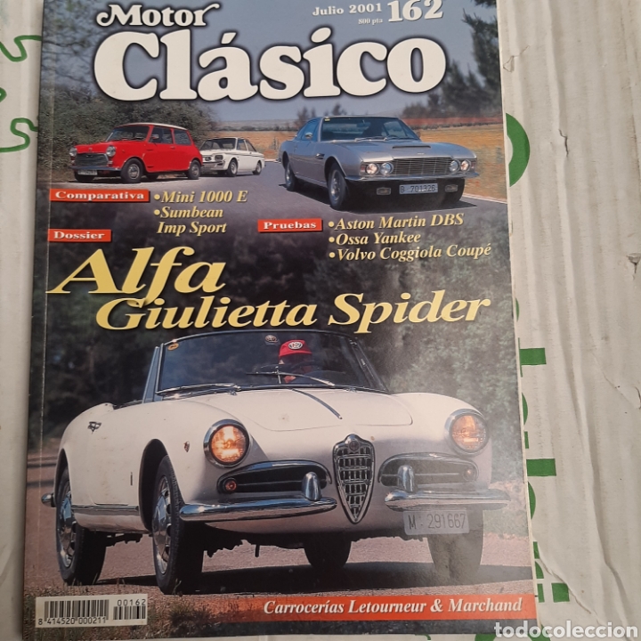 Cars: Revista motor cl&aacute;sico n. 162 de 2001 automovil Alfa Romeo