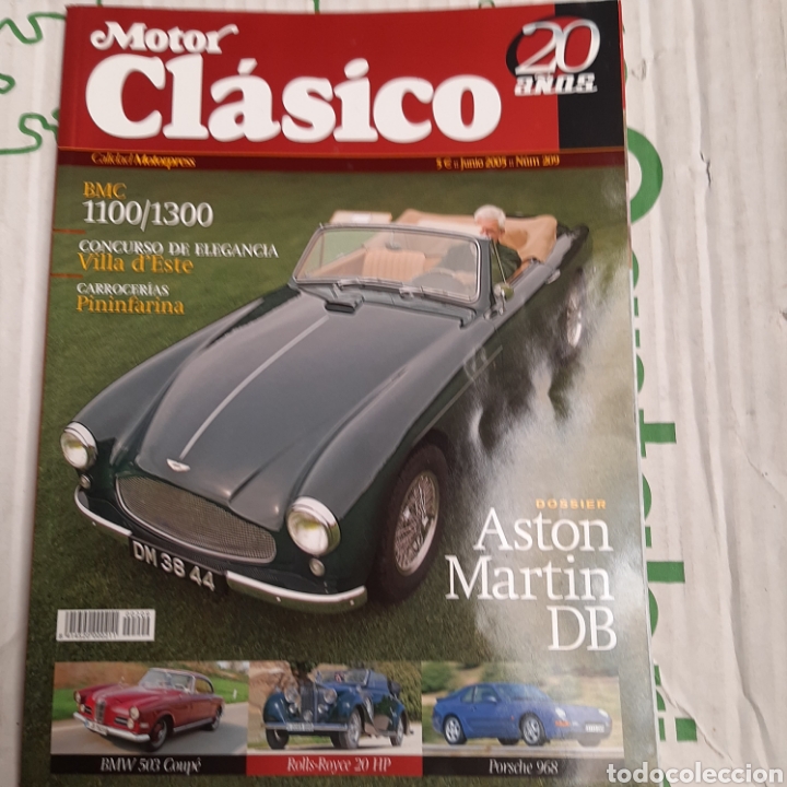 Cars: Revista motor cl&aacute;sico n. 209 de 2005 automovil aston martin