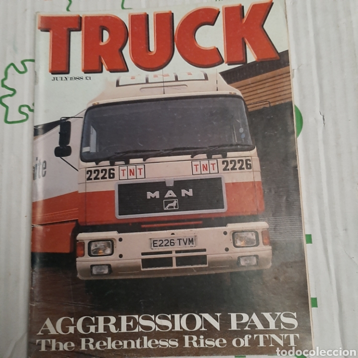 Cars: Revista truck julio de 1988 camion man