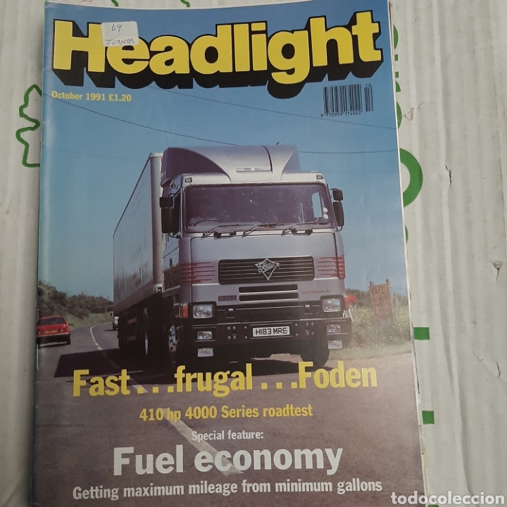 Auto: Revista headlight octubre 1991 camion foden