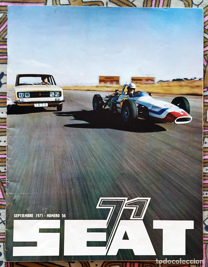 Coches: Revista SEAT. N&ordm; 56 Septiembre 1.971