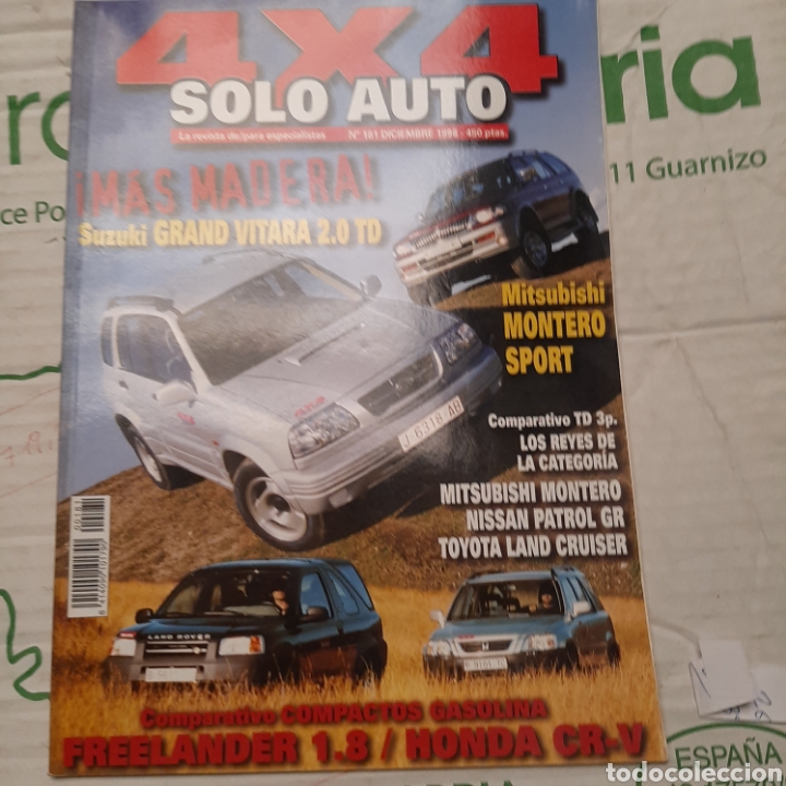 Voitures: Revista solo auto 4x4 n. 181 de 1998 todoterreno
