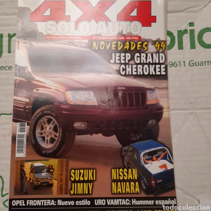 Cars: Revista solo auto 4x4 n. 178 de 1998 todoterreno