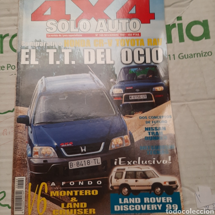 Cars: Revista solo auto 4x4 n. 169 de 1997 todoterreno