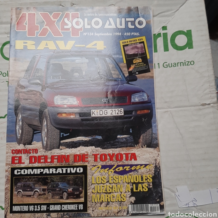 Voitures: Revista solo auto 4x4 n. 134 de 1994 todoterreno