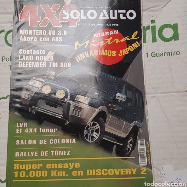 Cars: Revista solo auto 4x4 n. 132 de 1994 todoterreno