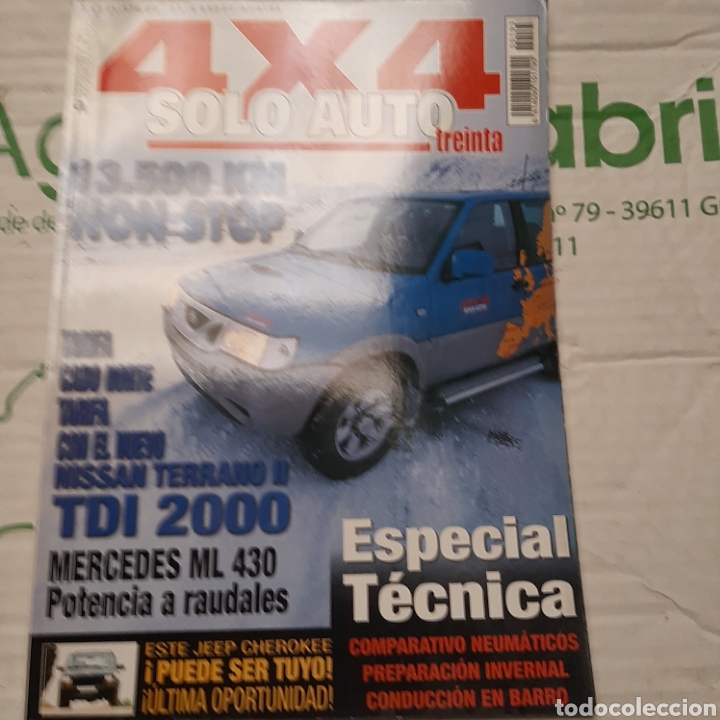 Cars: Revista solo auto 4x4 n. 193 de 1999 todoterreno