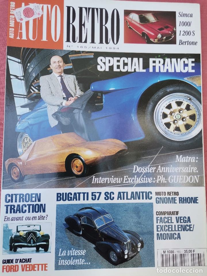 Coches: 1994 REVISTA AUTO RETRO - SPECIAL MATRA - CITROEN TRACTION - MOTO GNOME RHONE