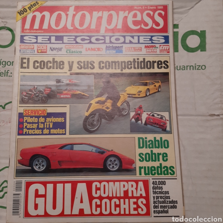 Voitures: Revista motorpress n. 9 de 1991 automovil