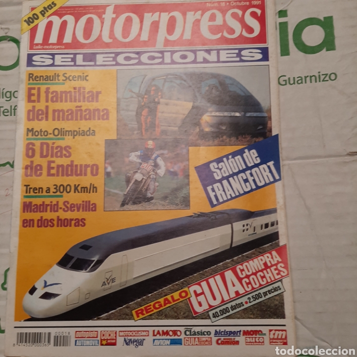 Cars: Revista motorpress n. 18 de 1991 automovil