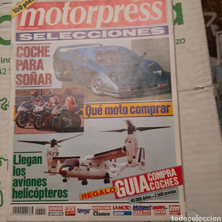 Voitures: Revista motorpress n. 15 de 1991 automovil