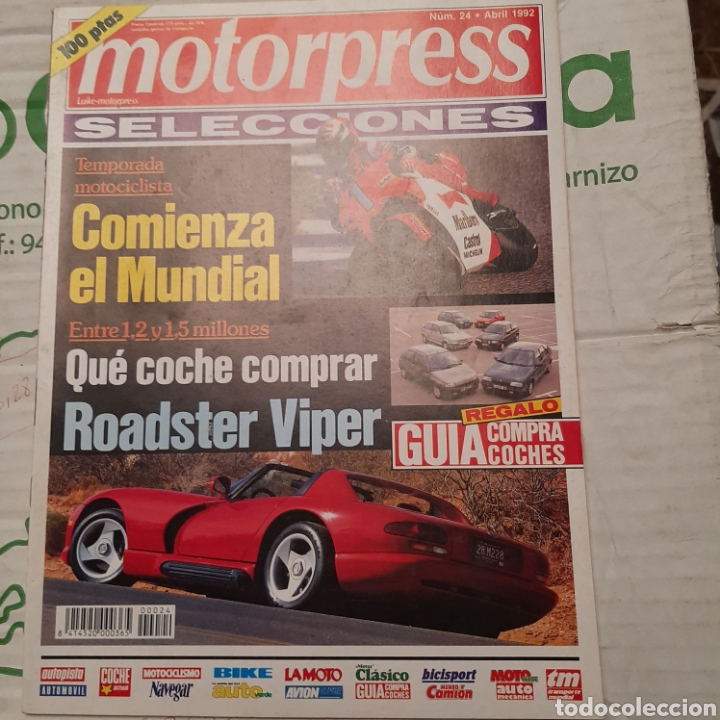 Auto: Revista motorpress n. 24 de 1992 automovil