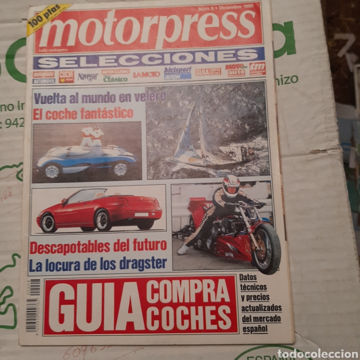 Auto: Revista motorpress n. 8 de 1990 automovil