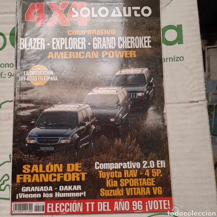 Voitures: Revista s&oacute;lo auto 4x4 de 1995 todoterreno