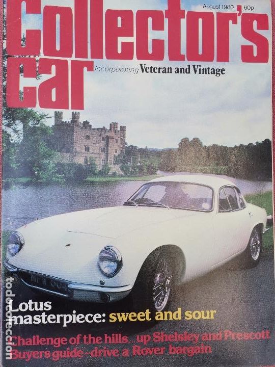 Coches: 1980 REVISTA COLLECTOR`S CAR - LOTUS ELITE - CATERHAM 7 - ROAD TEST CLASSIC ROVER