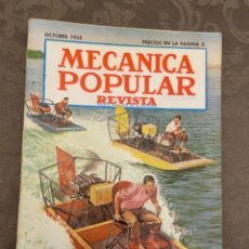 Coches: REVISTA MECANICA POPULAR - OCTUBRE 1954. Lote 295519498