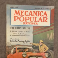 Coches: REVISTA MECANICA POPULAR - JUNIO 1954 - AUTOMOVIL HUDSON. Lote 295520558