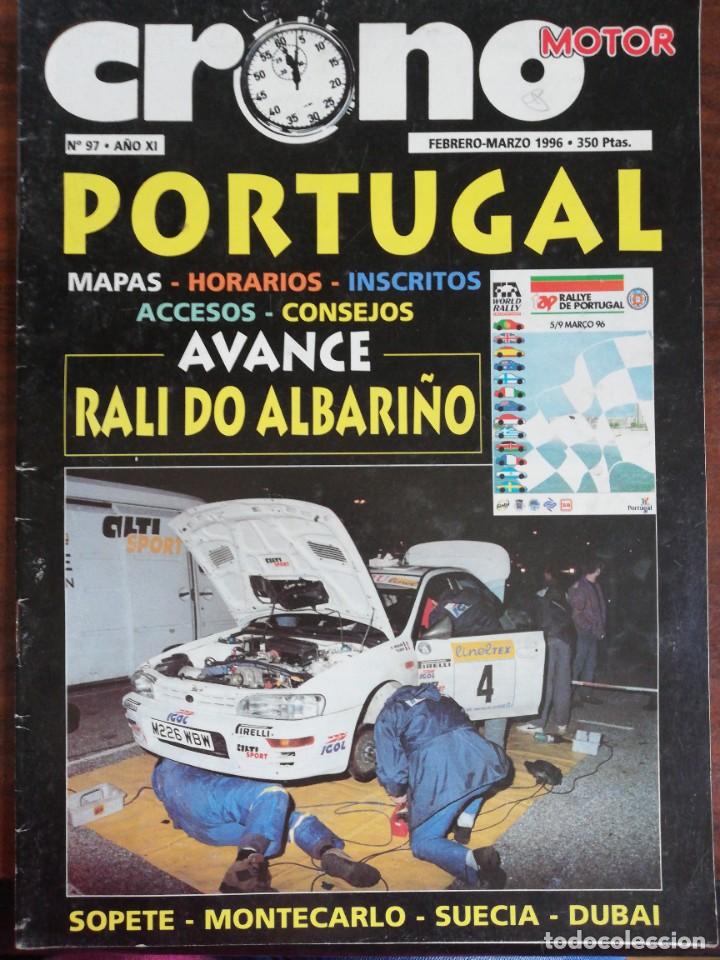 Voitures: Crono Motor N 97. - FEB-MAR. 1996 - AVANCE RALI DO ALBARI&Ntilde;O. AVANCE PORTUGAL.
