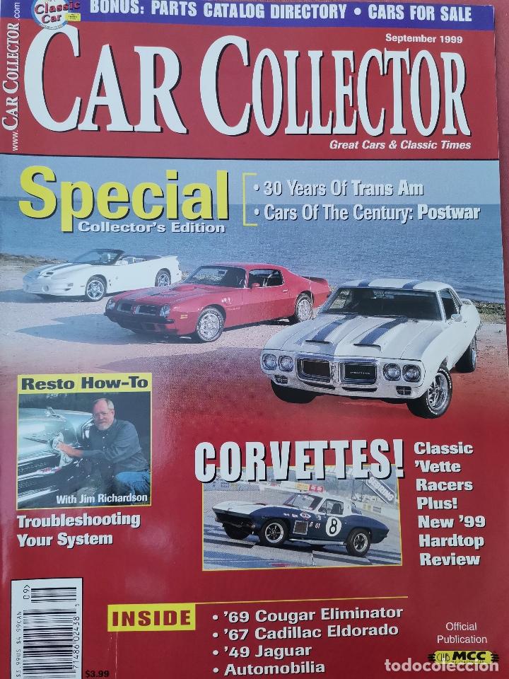 Coches: 1999 - REVISTA CAR COLLECTOR - SPECIAL 30 ANOS TRANS AM - 1969 COUGAR ELIMINATOR - 1949 JAGUAR