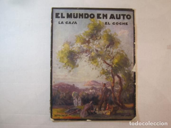 Voitures: EL MUNDO EN AUTO-LA CASA EL EL COCHE-VOL&middot;1 N&ordm;2-REVISTA ANTIGUA-VER FOTOS-(V-23.115)