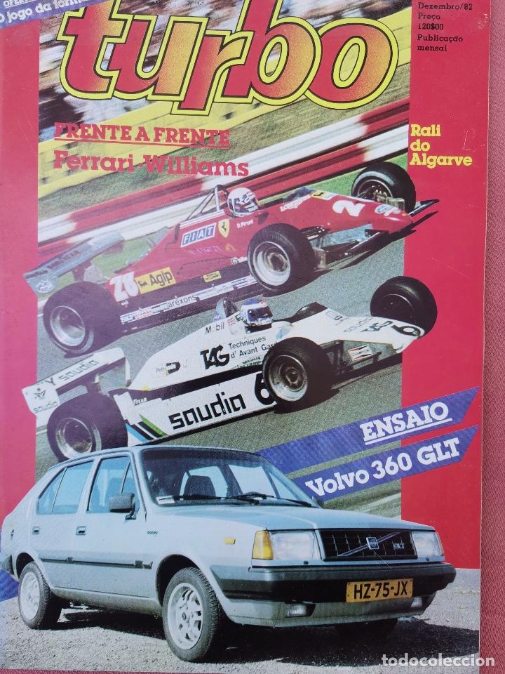 Coches: 1982 REVISTA TURBO - ENSAIO VOLVO 360 GLT - LADA NIVA CABRIOLET - FIAT RITMO - RALLY DO ALGARVE