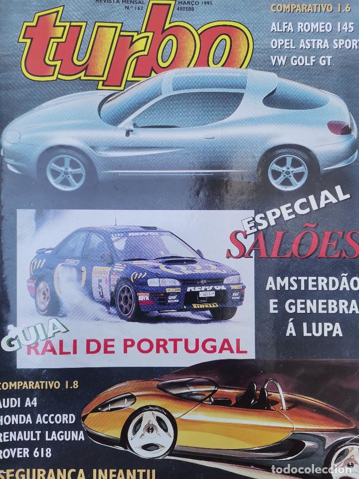 Coches: 1995 REVISTA TURBO - GUIA RALLY DE PORTUGAL - AUDI A4 - HONDA ACCORD - ROVER 618