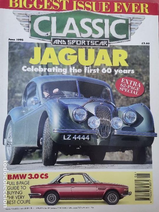 Coches: 1995 REVISTA CLASSIC & SPORT CAR - GHIA BMW 3.0 CS - JAGUAR - MAZDA R360 - VOLVO P1800