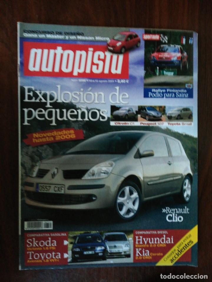 Coches: AUTOPISTA N&ordm; 2352. 2004. RENAULT CLIO. CITRO&Euml;N C1. PEUGEOT 107. TOYOTA SMALL
