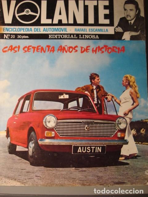 Coches: REVISTA VOLANTE NUM 20 Renault 4 prueba tecnica - Opel 1900 GT - Historia Austin - Mini