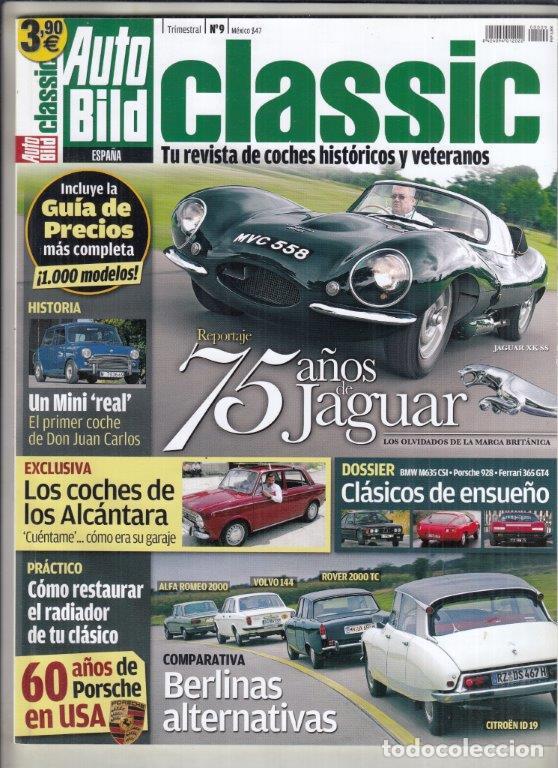 Coches: REVISTA AUTO BILD CLASSIC N&ordm; 9. COMP: ALFA ROMEO 2000, VOLVO 144, ROVER 2000 TC Y CITROEN ID 19.