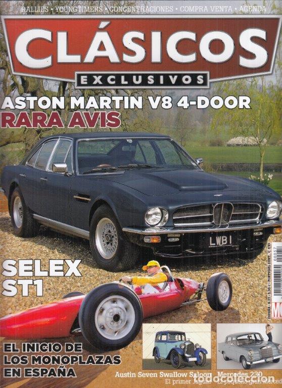 Coches: REVISTA CL&Aacute;SICOS EXCLUSIVOS N&ordm; 57.STANDARD SWALLOW JAGUAR COUPE.MERCEDES 230 W110 (67).MARTIN LAGONA