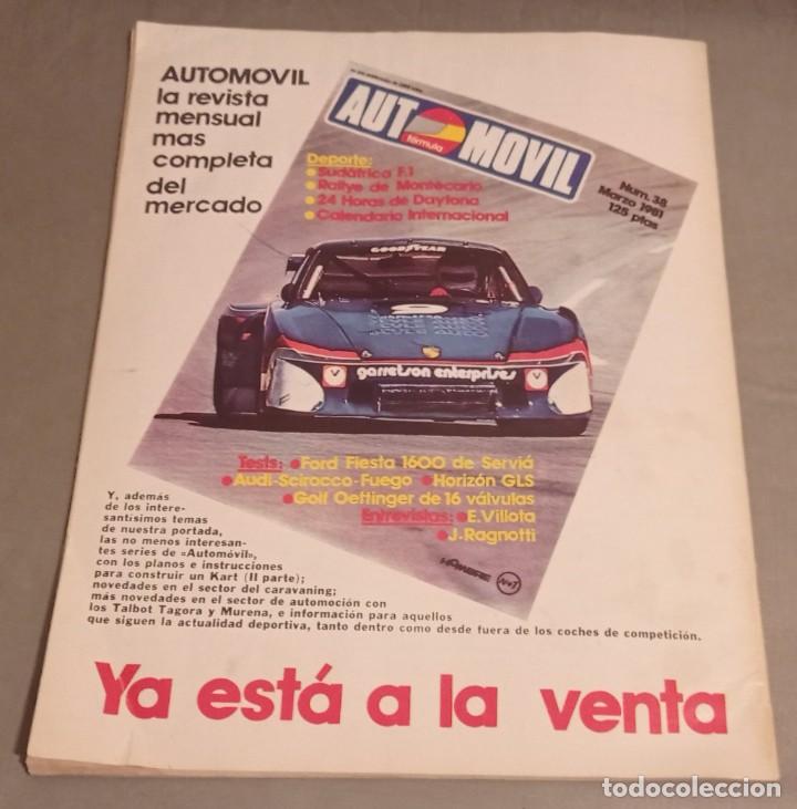Coches: AUTOPISTA 1129 (MARZO 1981) TALBOT SOLARA. - Foto 4