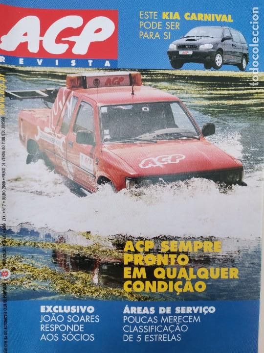 Coches: 2000 REVISTA ACP AUTOM&Oacute;VIL CLUB DE PORTUGAL - BAJA TELECEL - BAJA ARAGON - HONDA CBR 900 RR
