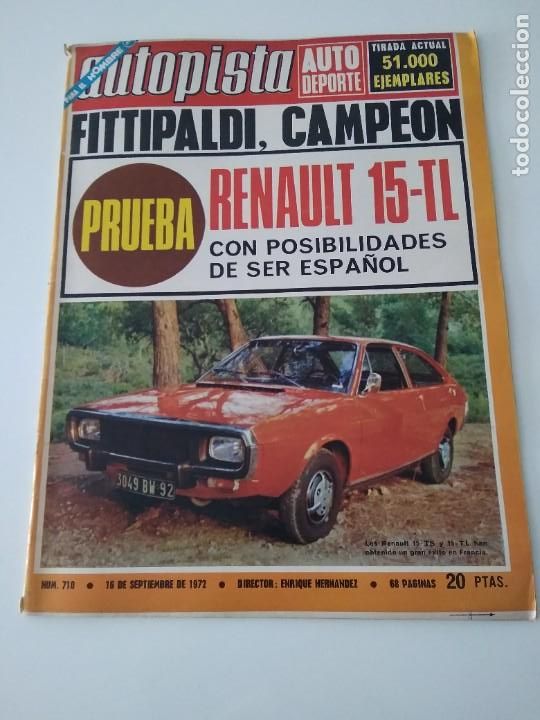 Coches: Revista Autopista 710 - Foto 1