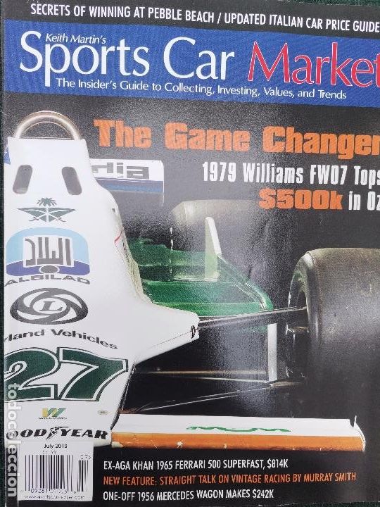 Coches: 2010 REVISTA SPORTS CAR MARKET - 1979 WILLIAMS FW07 - FERRARI 500 SUPERFAST