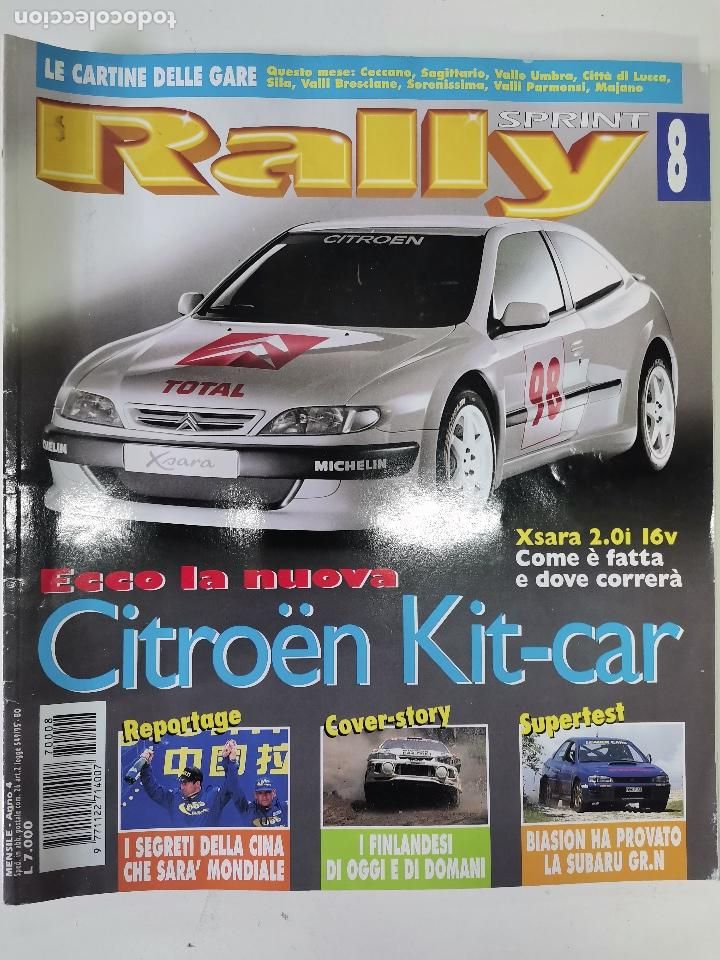 Coches: 1995 REVISTA SPRINT RALLY - SUBARU BIASION - CITROEN KIT CAR - XSARA 2.0I 16V