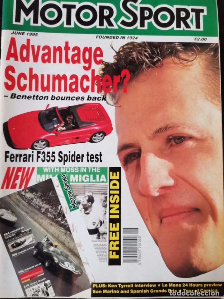 Coches: 1995 REVISTA MOTORSPORT - ADVANTAGE SCHUMACHER - FERRARI F355 SPIDER TEST