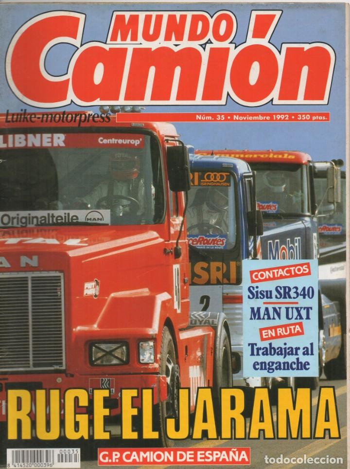 Coches: Revista Mundo Cami&oacute;n n&ordm;35 Noviembre 1992 - RUJE EL JARAMA