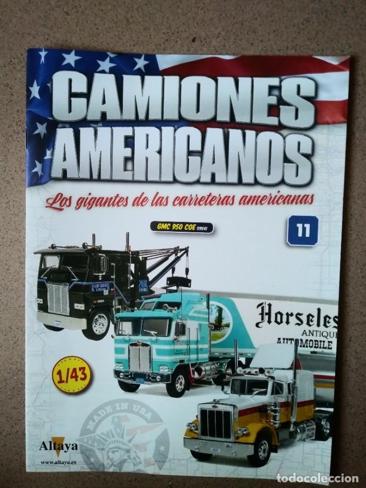 Coches: Fasc&iacute;culo 11 GMC 950 COE (1954) Colecci&oacute;n CAMIONES AMERICANOS ALTAYA Nuevo