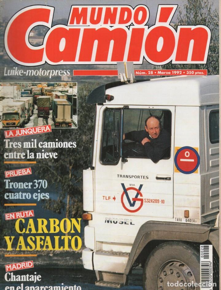 Autos: REevista Mundo Cami&oacute;n n&ordm;28 Marzo 1992 - TRONER 370