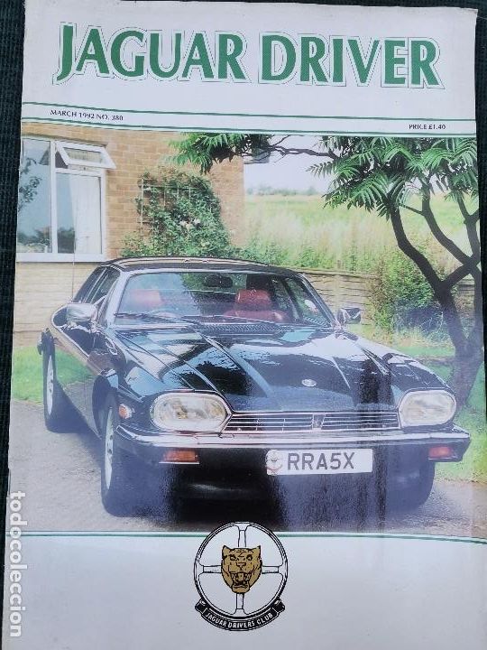 Coches: MARCH NO.380 1992 REVISTA JAGUAR DRIVER