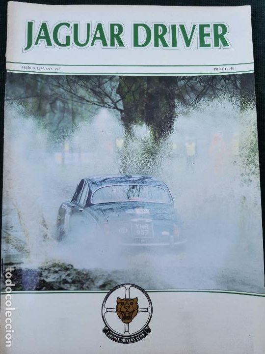 Coches: MARCH NO.392 1993 REVISTA JAGUAR DRIVER