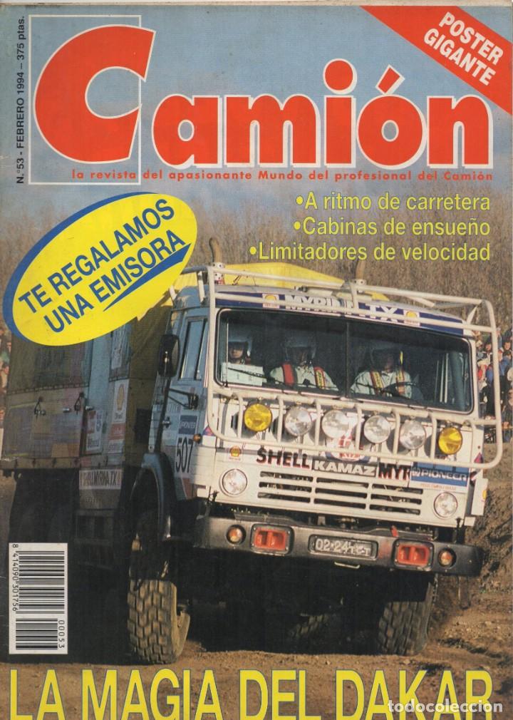 Coches: Revista Cami&oacute;n n&ordm;53 Febrero 1994 - LA MAGIA DEL DAKAR
