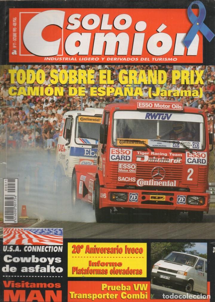 Autos: Revista Solo Cami&oacute;n n&ordm;71 Octubre 1995 - TODO SOBRE EL GRAN PRIX