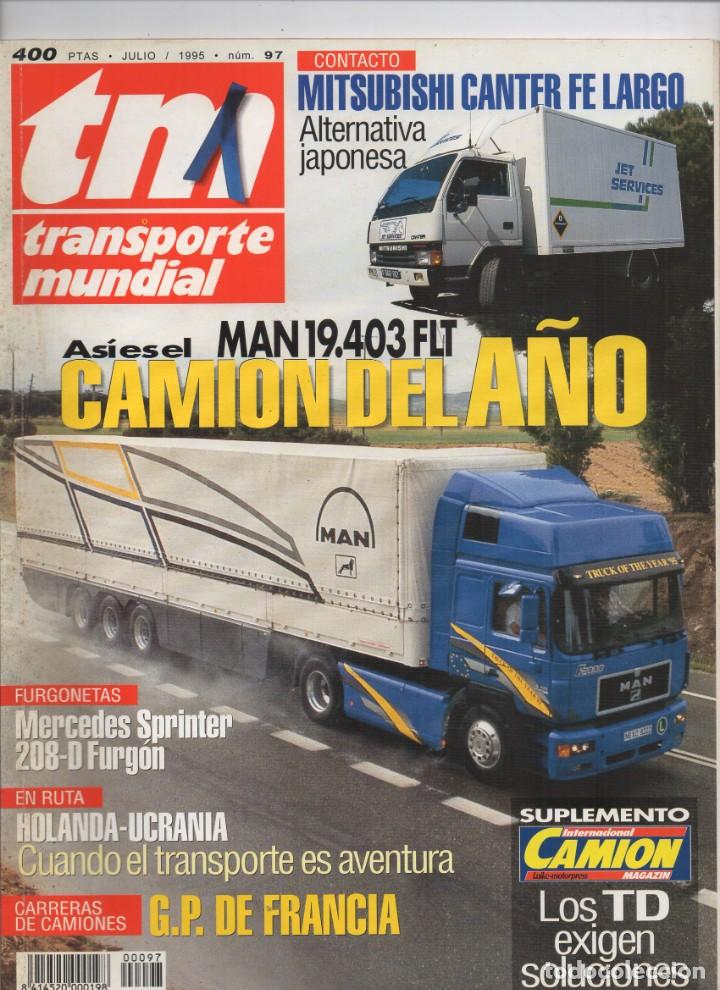 Autos: Revista TM Transporte Mundial n&ordm;97 JULIO 1995 / MAN19.403 FLT