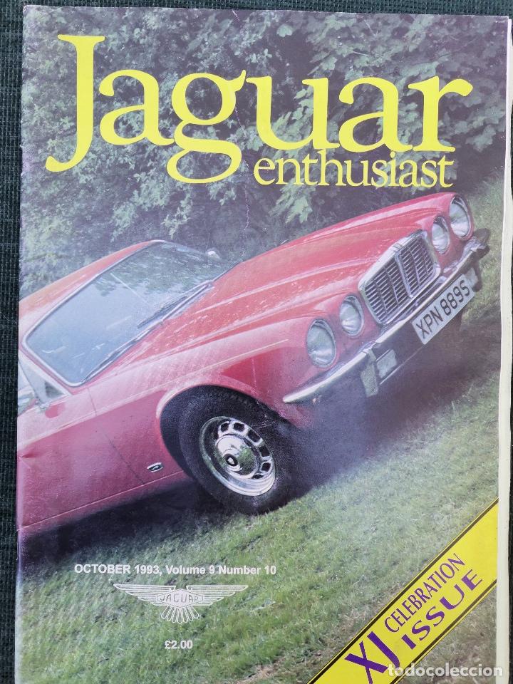 Coches: 1993 REVISTA JAGUAR ENTHUSIAST - JAGUAR XJ CELEBRATION ISSUE